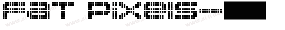 Fat Pixels字体转换
